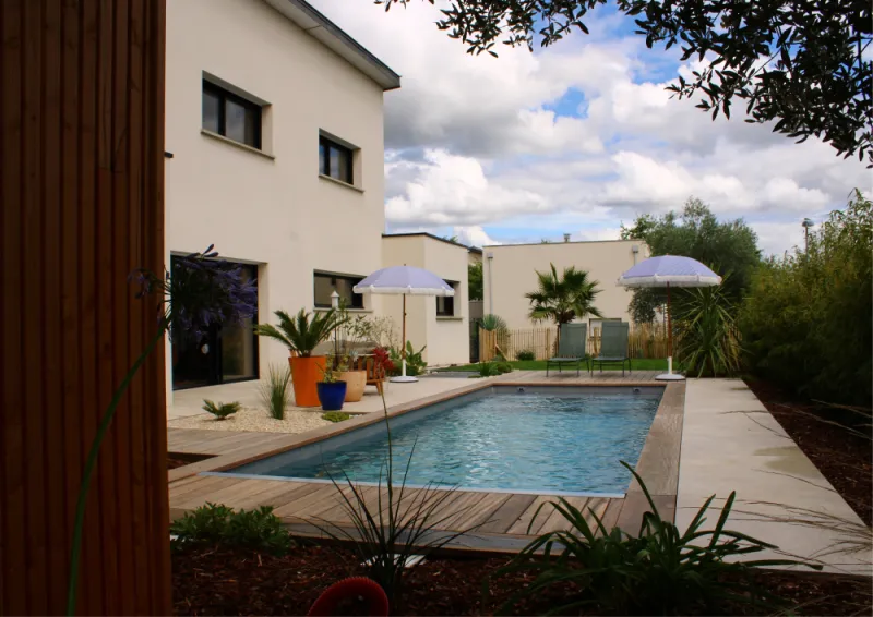 Aménagement d'une piscine à Pleumeleuc