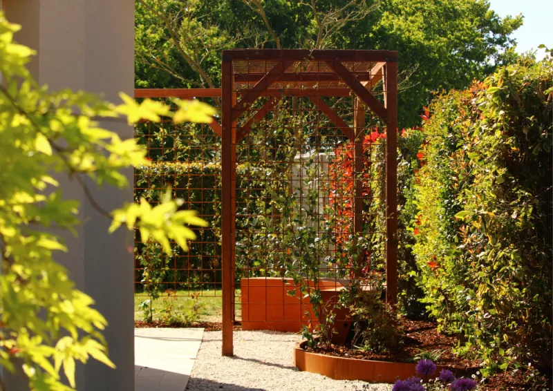 Aménagement d'une pergola à Bédée