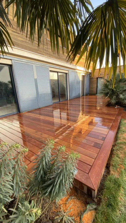 Terrasse en bois, Pleumeleuc, Tendance Naturelle