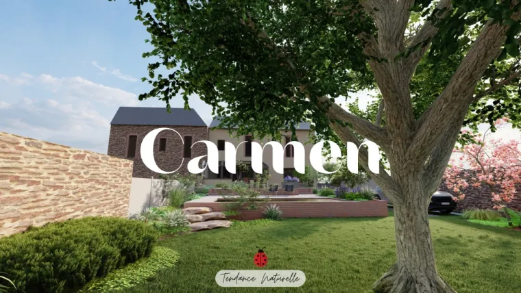 Aménagement d'une terrasse et d'un jardin avec piscine à Rennes