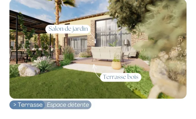 Conception d'une terrasse bois à Bédée