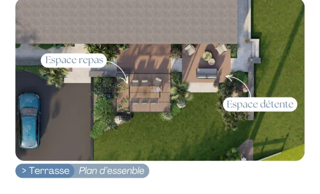 Conception d'une terrasse à Bédée