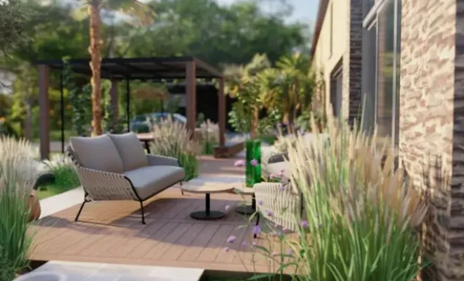Projet OVA : un aménagement extérieur sur mesure pour une harmonie parfaite, Pleumeleuc, Tendance Naturelle