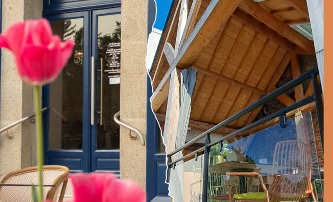 Terrasse sur pilotis