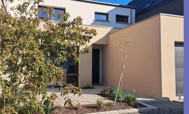 Aménagement complet d'un petit jardin à Pacé