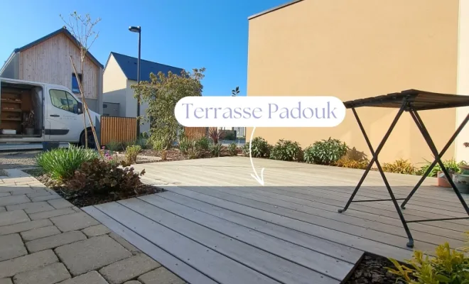 Aménagement complet d'un petit jardin à Pacé