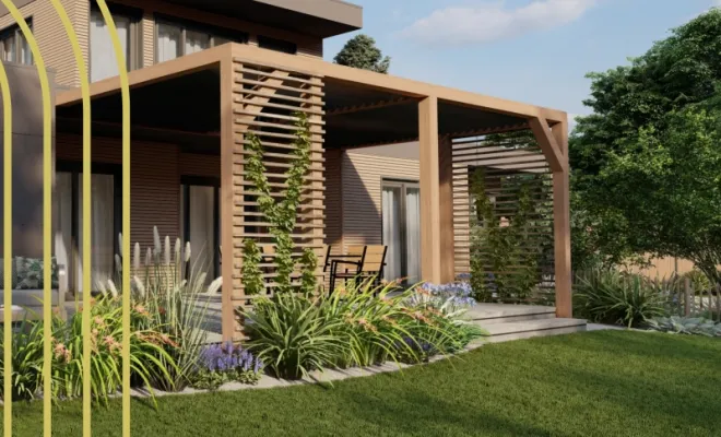 Création d'une pergola à Monterfil
