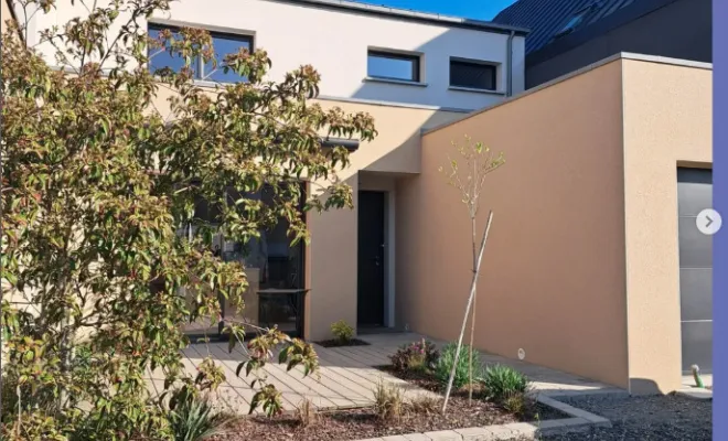 Aménagement de jardin avec touche de végétale à Pleumeleuc