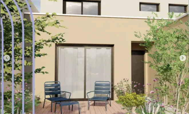 Aménagement de jardin avec touche de végétale à Pleumeleuc, Pleumeleuc, Tendance Naturelle