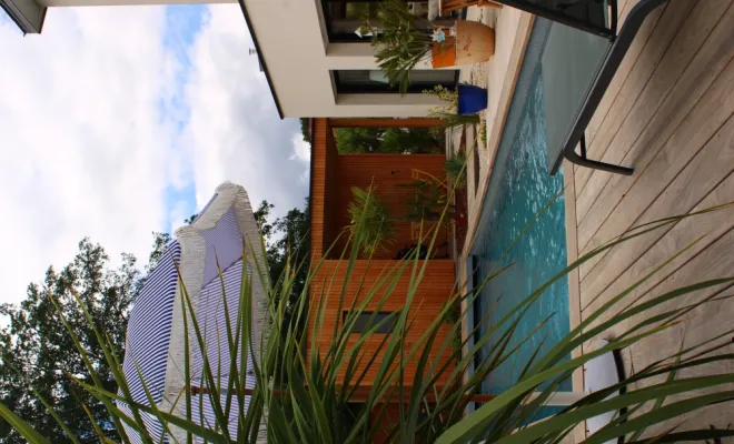 Aménagement d'une piscine à Pleumeleuc