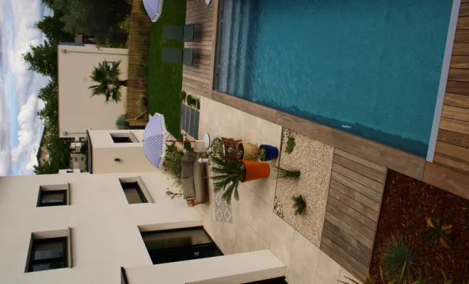 Aménagement d'une piscine à Pleumeleuc
