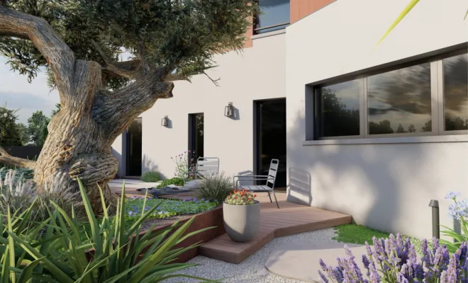 Conception d'un jardin à Betton