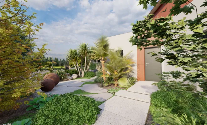 Conception d'un jardin à Betton