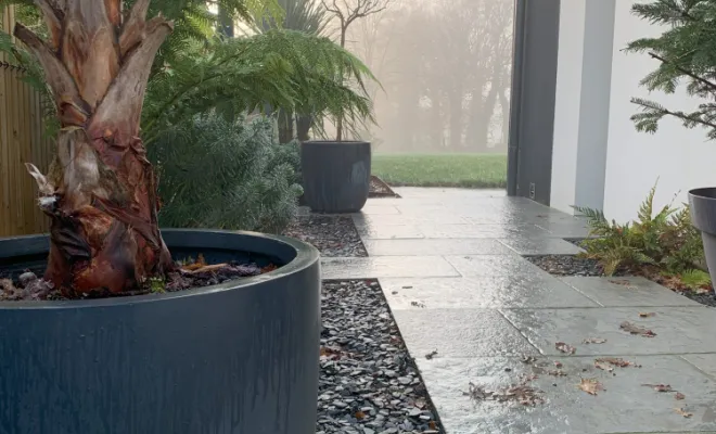 Pots béton fibré à Pleumeleuc