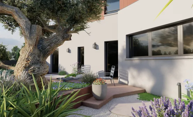 Conception d'un jardin à Betton