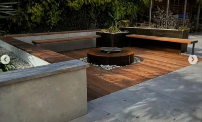 Aménagement d'une piscine et de terrasses à Pacé, Pleumeleuc, Tendance Naturelle