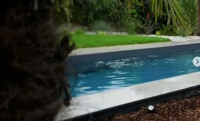 Aménagement d'une piscine et de terrasses à Pacé, Pleumeleuc, Tendance Naturelle