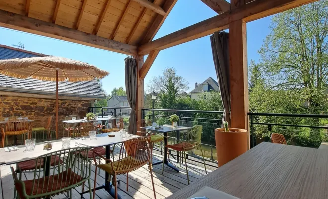 Création d'une terrasse à Monfort-sur-Meu