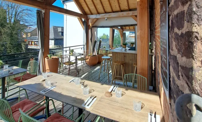 Création d'une terrasse à Monfort-sur-Meu