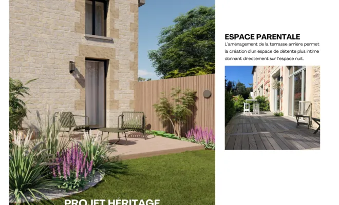 Conception d'un aménagement plein de charme pour une longère à Irodouër