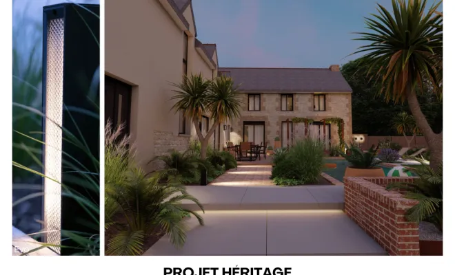 Conception d'un aménagement plein de charme pour une longère à Irodouër