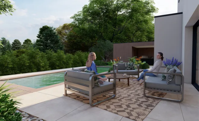 Conception d'une piscine à Pleumeleuc