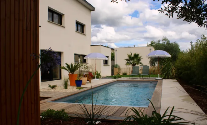 Aménagement d'une piscine à Pleumeleuc
