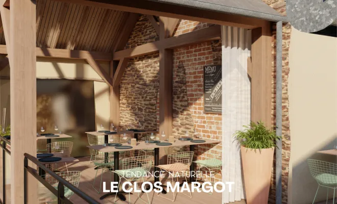 Création d'une terrasse pour un restaurant à Monfort-sur-Meu