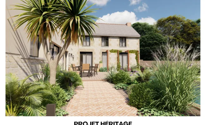 Conception d'un aménagement plein de charme pour une longère à Irodouër