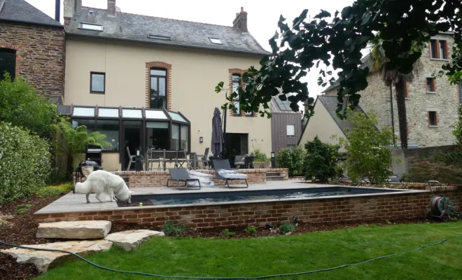 Aménagement d'une piscine à Rennes