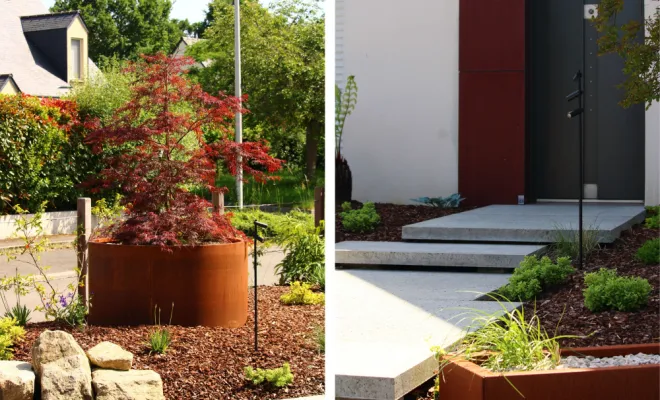 Aménagement d'un jardin à Betton